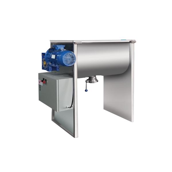 Horizontal single shaft mixer